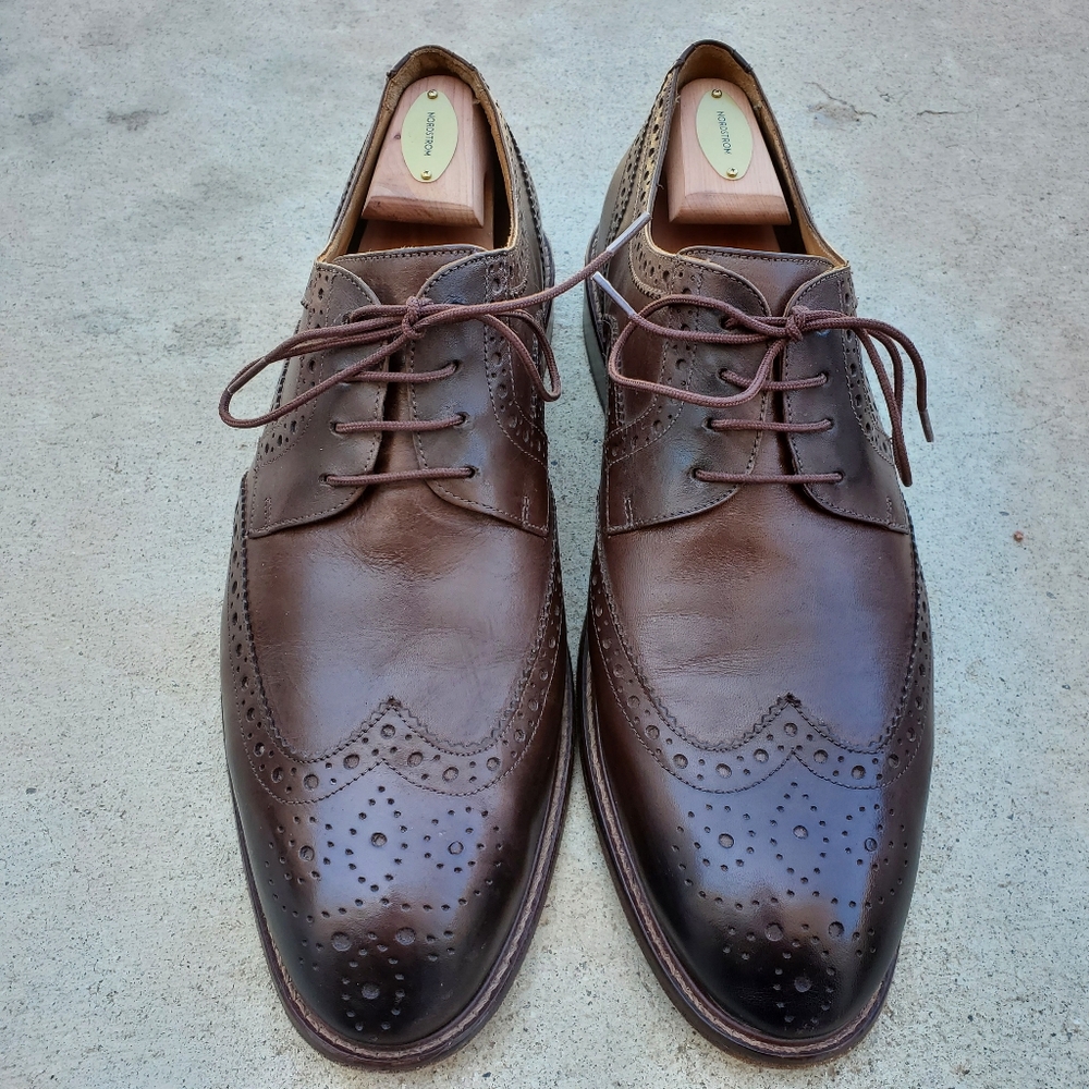 Dark Brown Flag LTD Wingtips